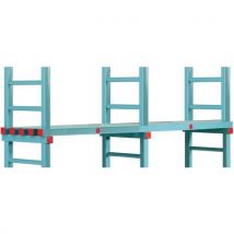 Rea Kunststof - Niveau Rayonnage Poly-store Largeur:2000 Mm Chmax:400 Kg,