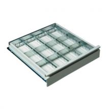 Brakel - Kit De Compartimentage Pour Tiroir - Acier - 12 Compartiments