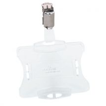 25 Stücke Badge Offen Für 2 Karten 54 X 85 Mm Mit Clip,