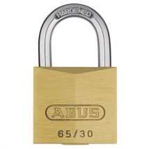 Abus - Vorhängeschloss Serie 65 - Verschiedenschließend - 5 Schlüssel