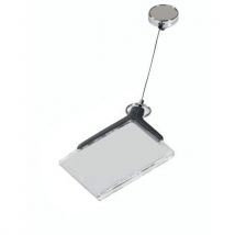 10 Stücke Kartenhalter Deluxe 2 Karten 54x85 Mm,