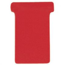 100 Stücke T-karte - 77 Mm Farbe: Rot Länge: 77,
