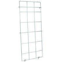 Grille Arrière Pour Roll Mat.:acier, - Manutan