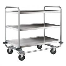 Blanco - Chariot Inox - 3 Plateaux - Force 200 Kg