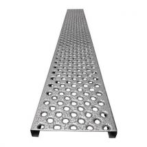 2m Caillebotis Acier Galvanise 2000x240mm H=35 Mm Ep=2mm,