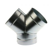 Arem - Dérivation À 45° Pour Gaines De Ventilations Rigides - Ø 80 À 125 Mm