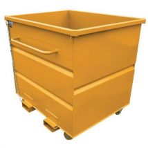 Goubard - Benne Pour Chariot À Tête Rotative - Avec Roulettes - 500 À 2000 L