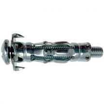 50 Stücke Dübel Gk Hm Mit Schraube Ø 4 Mm X 46 Mm - Bohrung Ø 8 Mm, - Fischer