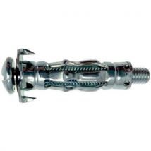 50 Pièces Cheville Placo Hm Avec Vis Ø 4mm X 59 Mm - Perçage Ø 8 Mm,