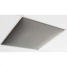 4 Pièces Pave De Plafond Acoustique 50 Mm T15 Gris,