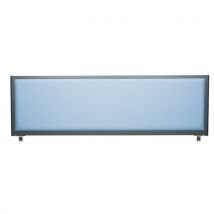 Ligne M - Écran De Séparation Acoustique 495x1400 - Profil Gris