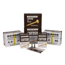 Ironmongery - Pack Cutter Saver 1200 Pozidriv Schrauben 4 X 20/25/30/35/40/50