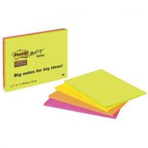 4 Blöcke Meeting Notes Super Sticky Post-it 203x152 Farbmix,
