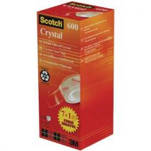 8 Pièces Rouleaux Scotch Crystal 19mm X 33m,