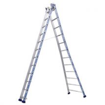 Tubesca-Comabi - Échelle Transformable Platinium 300 Pro - 2 Plans - Tubesca