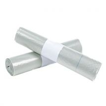 84 Stücke Recycelter Müllsack, Durchsichtig - 400 L,