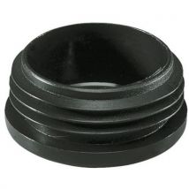 100 Pièces Embout Enfichable Rond Dia:22 Mm Mat.:plastique,