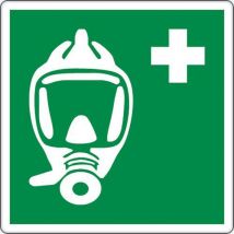 Panneau 35x35cm(appareil Respiratoire Évacuation D'urgence),