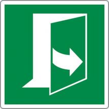 Schild 20 X 20 Cm (tür Öffnet Durch Ziehen Links),