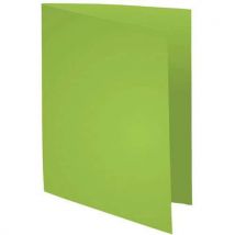 100 Mappen Bahia 220g 24x32cm Grün (100 Teile),