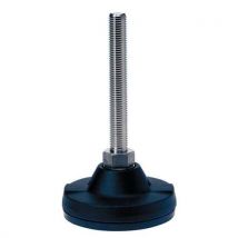 Robo - Pied Réglable Polyamide - Ø 124 Mm - 4500 Kg - Inox