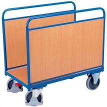 Variofit - Ergonomischer Wagen Mit 2 Seitenwandteilen Aus Holz - Tragkraft 500 Kg