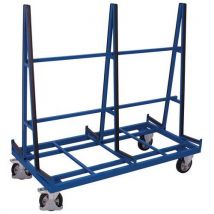 Variofit - Chariot Ergonomique Porte-panneaux Double Face - Capacité 1200 Kg