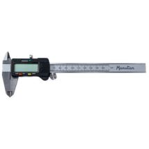 Manutan Expert - Digitaler Messschieber mit Doppelspitze - 150 mm Kapazität - Edelstahl - 0.01 mm Genauigkeit