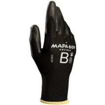 Mapa Professional - Tastempfindliche Schnittschutzhandschuhe Niveau B Pu Krytech 609 - Mapa