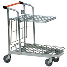 Chariot En Fil D'acier L Ht:900 Mm Poids:26.2 Kg,