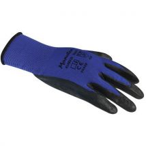 Nylon-schutzhandschuhe Gr. 10 Blau/schwarz,