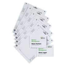 20 Stücke Bedruckbare Etiketten Bristolkarton 14,9x10,5 Cm, - Durable