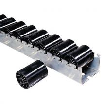 Rollenleisten Aus Kunststoff, Achsabstand 49 Mm L = 3,6 M Av. Rollen Zylindrisch,