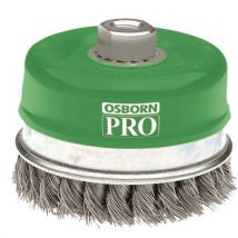 Osborn - Brosse Coupe Dia. 80 X M14 X Fil Acier Torsa Dé,
