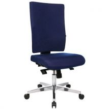 Siège De Bureau Bleu Ass. L:47 Cm Ass H Max:55 Cm,