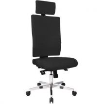 Siège De Bureau Noir Doss. H:58 Cm Ass. L:48 Cm,