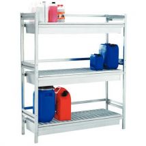 Verzinktes Regal Mit Auffangwanne - Folgeelement - Mdm,