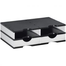 Système De Rangement À Tiroirs Modulables Styrodoc Duo Set ,