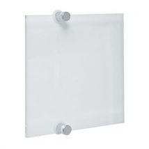 Crystal Sign - Quadratisches Türschild 21 X 21 Cm,