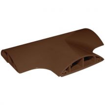 Cable Equipements - T-stück Für Kabelschutz Pg12 - Pvc Braun,