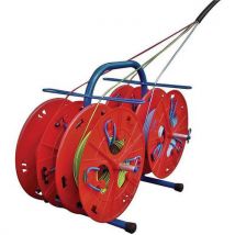Cable Equipements - Abrollwagen Quad Für 4 Kabelrollen,