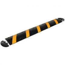 Cable Equipements - Fahrbahnschwelle, Einteilig, Hohe Sichtbarkeit 183x30x4,5cm - Schwarz/gelb,