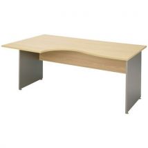 Simmob - Bureau Compact Basik - Hêtre