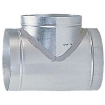 Arem - Dérivation À 90° Pour Gaines De Ventilations Rigides - Ø 80 À 125 Mm
