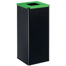 Abfallbehälter Für Mülltrennung, Glas - 40 L - Grau/grün - Manutan,