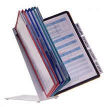 Durable - Pupitre De Table Vario - 10 Pochettes Assorties A4