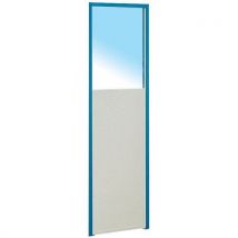 Panneau 1/2 Vitre Cloisonnette Larg 0.5m Col.b Leu, - Manutan
