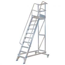 Solide - Plate-forme À Pallier Non-pliable - 4 À 12 Marches