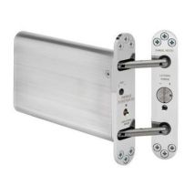 Powermatic hydraulic concealed closer polished chrome