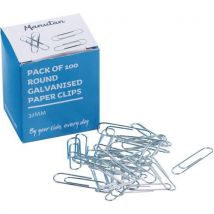 Trombone Galvanisé Rond 32mm Par 100 - Manutan, - Manutan